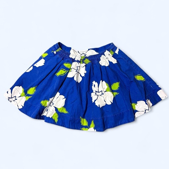 Y2K Blue Floral Mini Skirt by Hollister! - Picture 4 of 7
